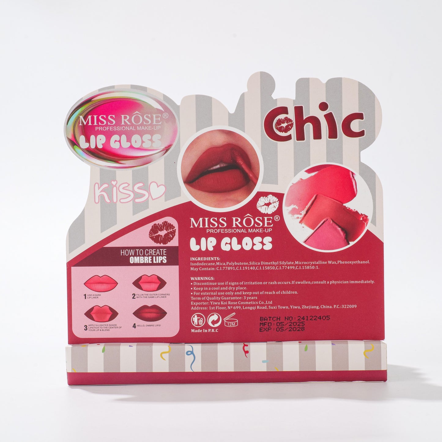 Miss Rose Chico Lipgloss | 7701-418S24