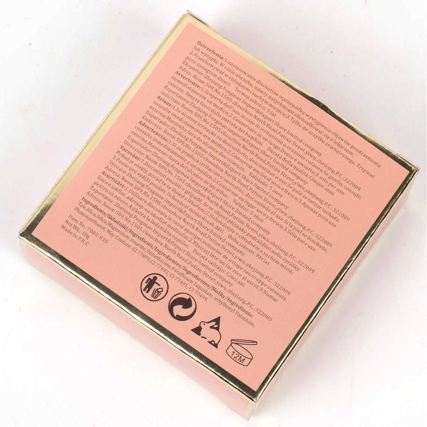 Miss Rose Compact Powder | 7003-035N1