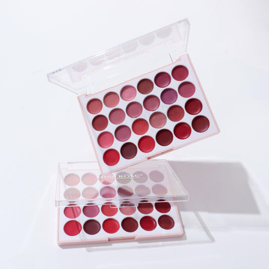Miss Rose 24 Color Creamy Lipstick Palette | 7301-489M