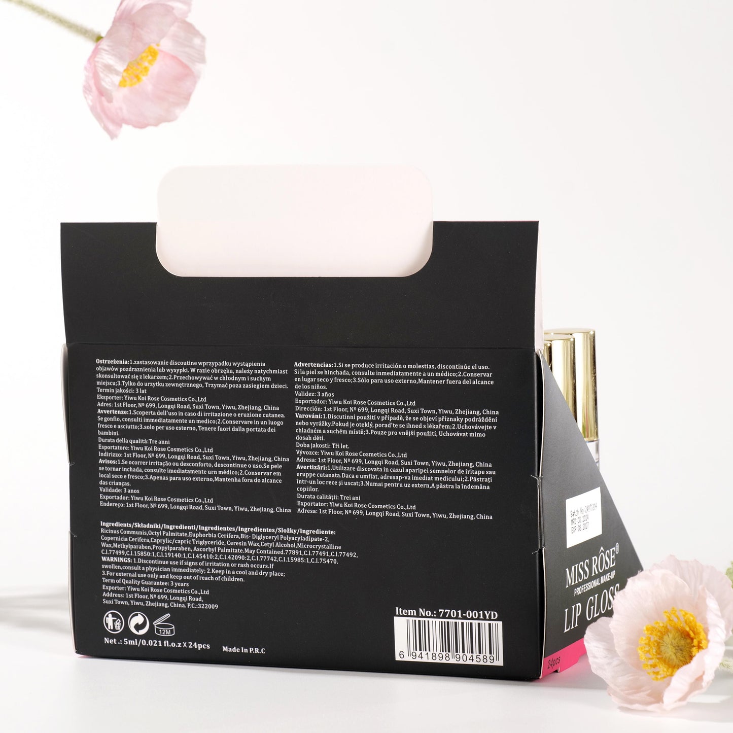 Miss Rose Transparent Lipgloss