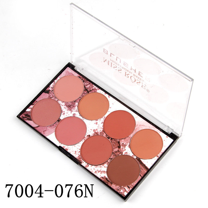 Miss Rose 8 Color Blusher Palette | 7004-076N