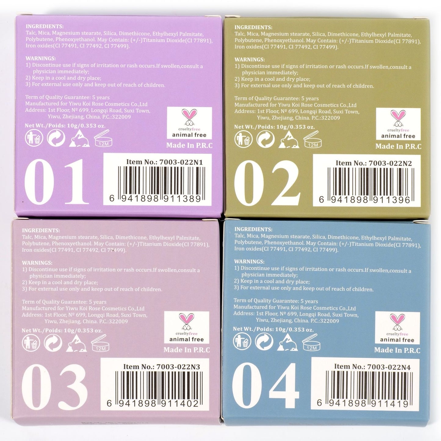 Miss Rose Compact Powder | 7003-022N