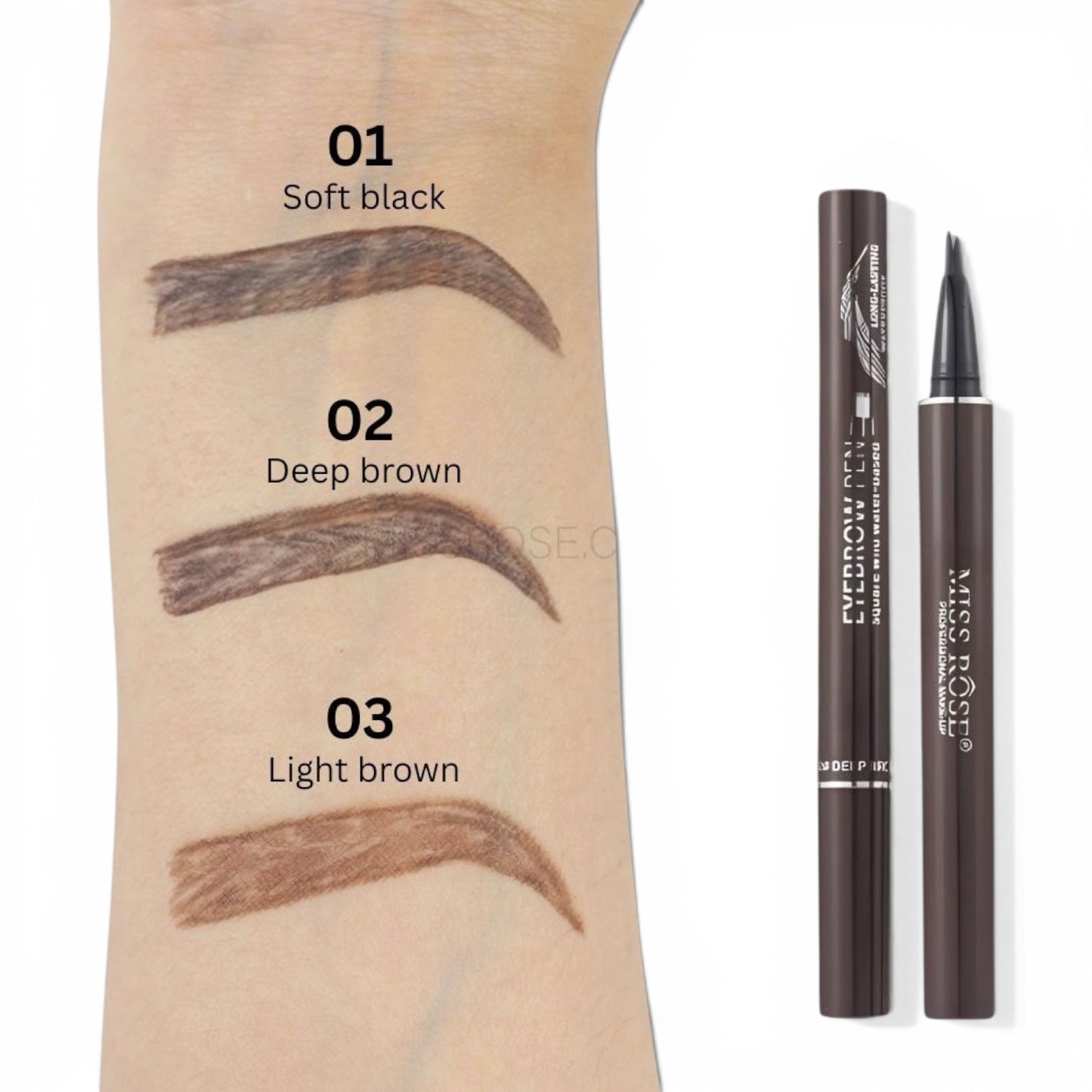 Miss Rose Water Based Eyebrow Pen