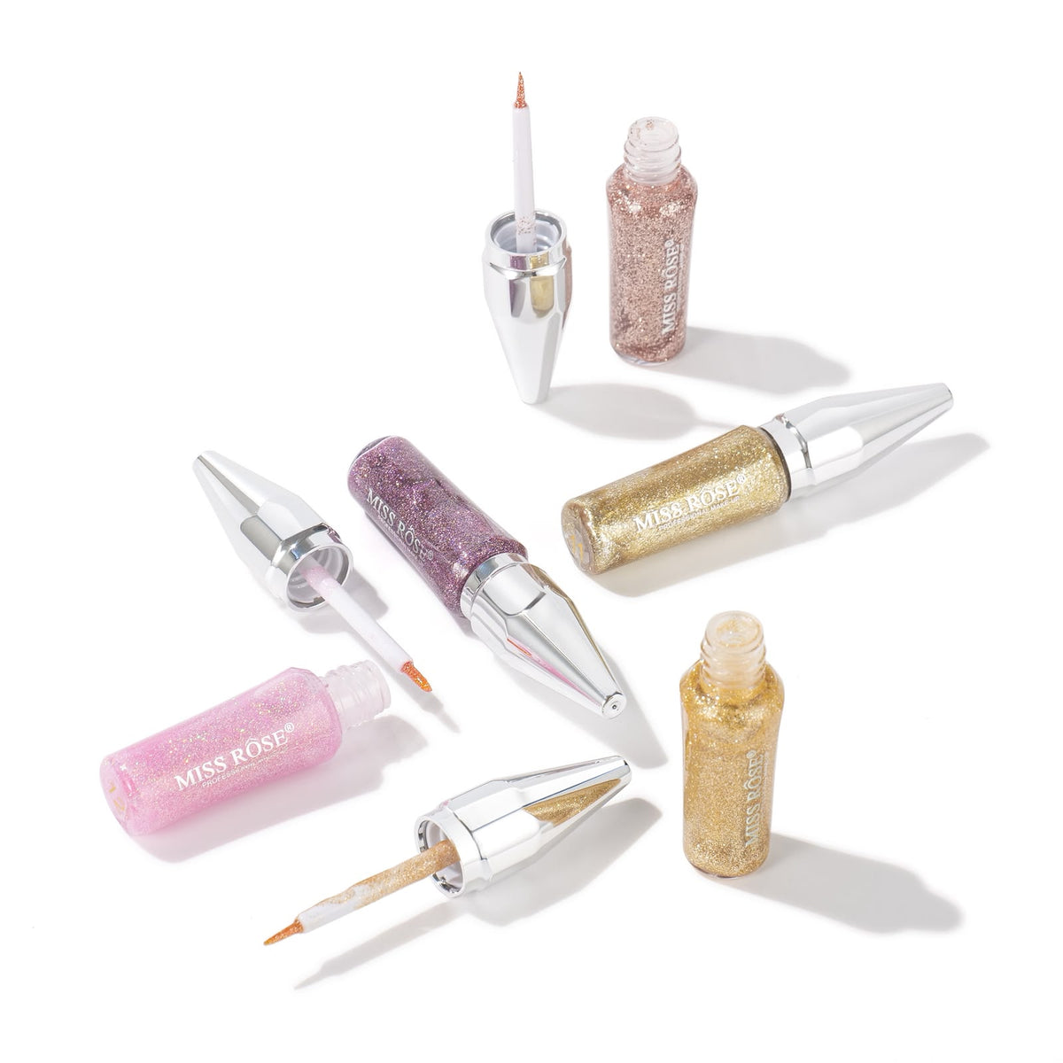 Miss Rose Glitter Eye Liner Set | 7402-025Z1
