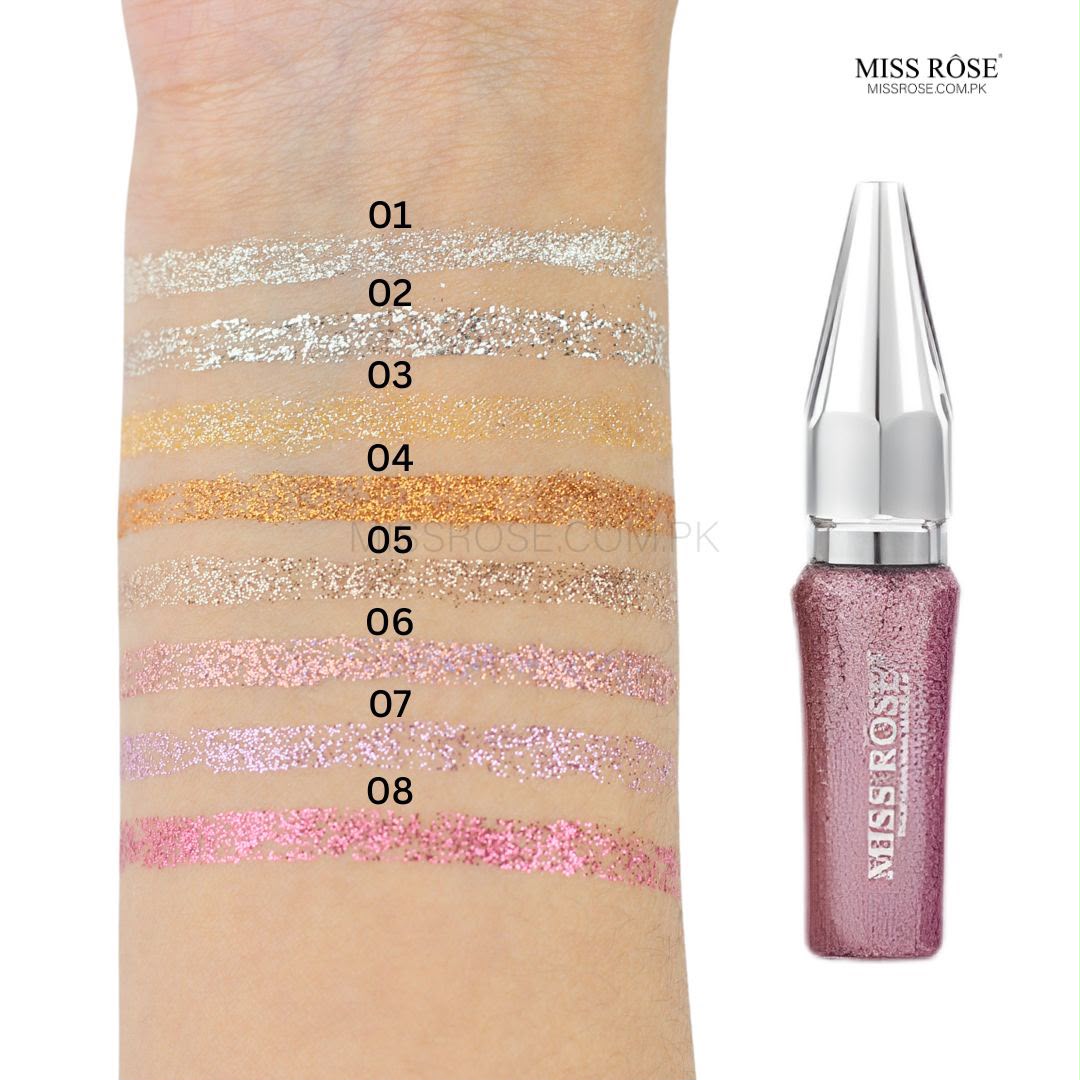 Miss Rose Glitter Eye Liner Set | 7402-025Z1