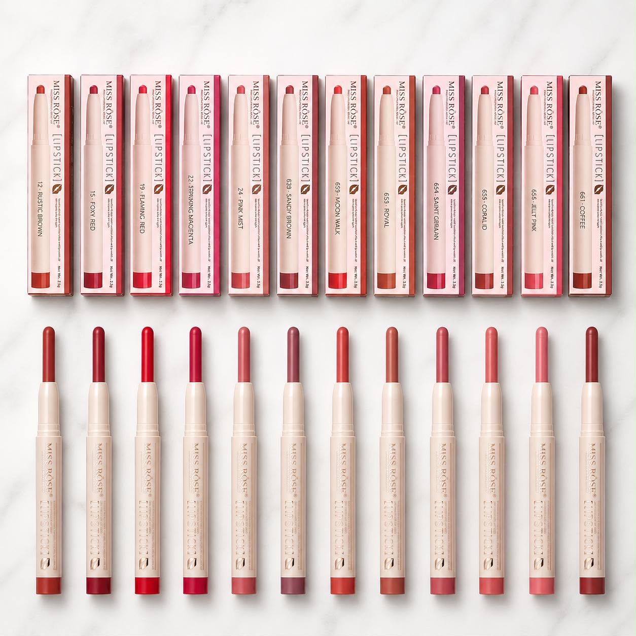 Miss Rose Dream Glide Lipstick
