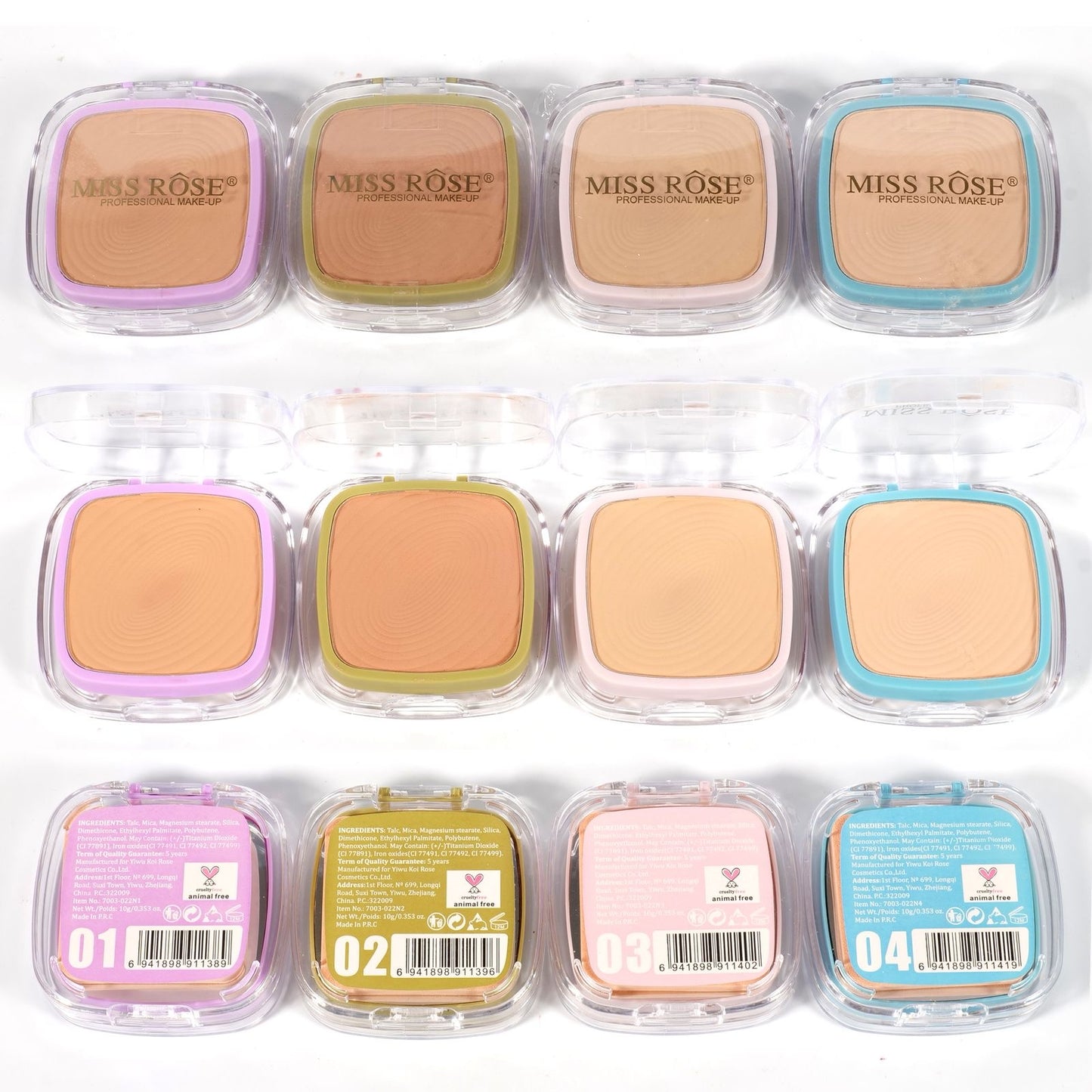 Miss Rose Compact Powder | 7003-022N