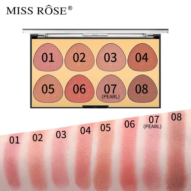 Miss Rose 8 Color Blusher