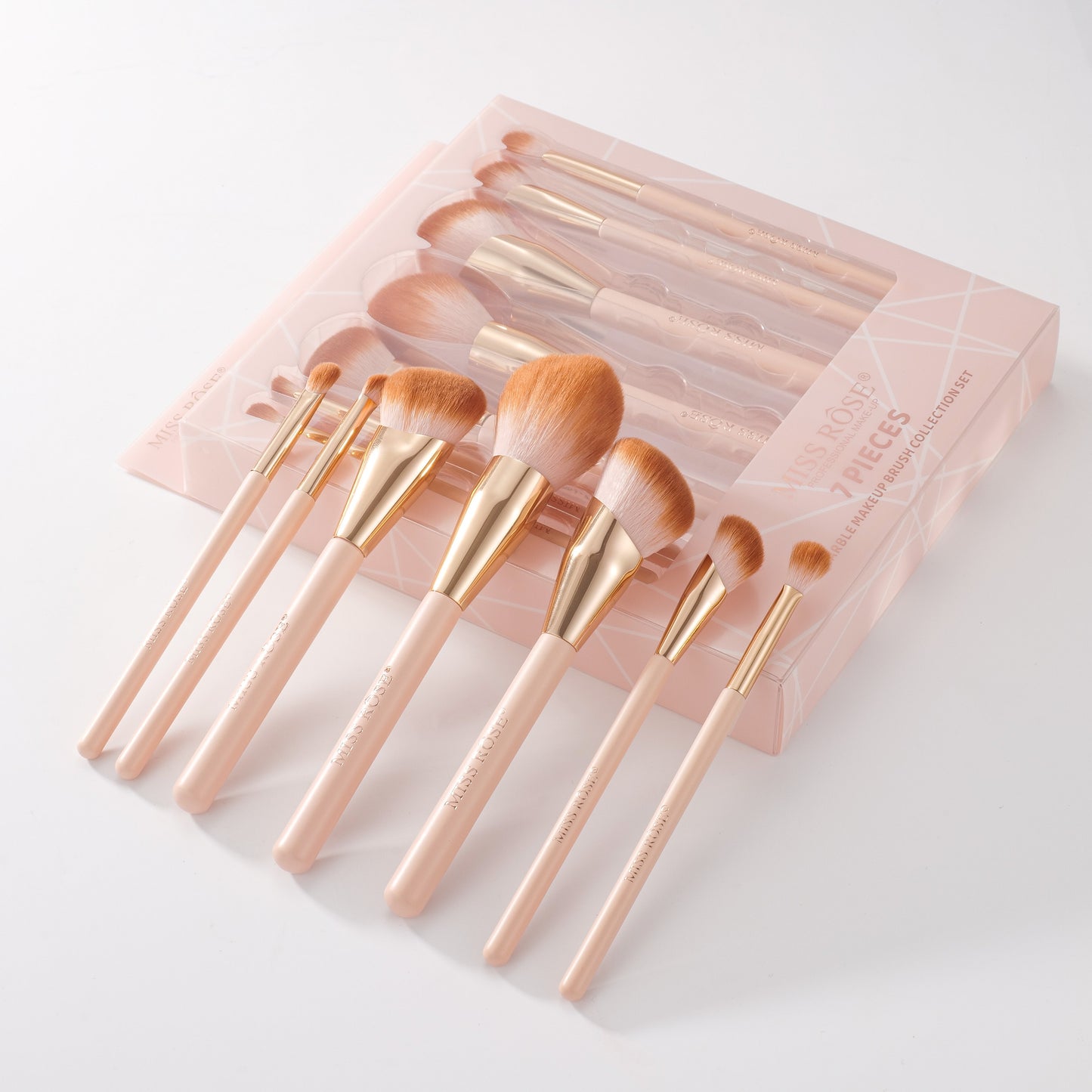 Miss Rose High Quality 7pcs Brushes Set | 7201-010M