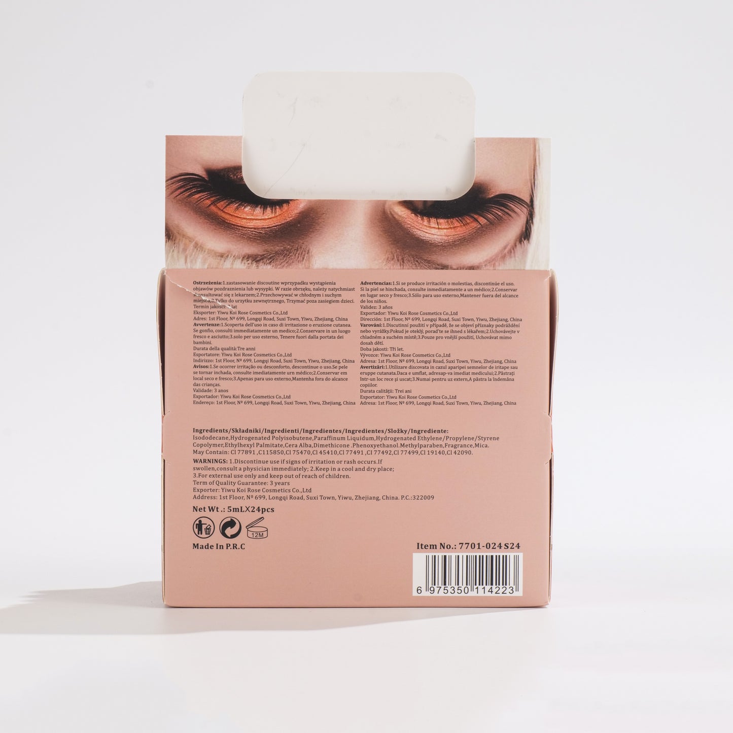 Miss Rose Trianglur Flat Lipgloss | 7701-024S