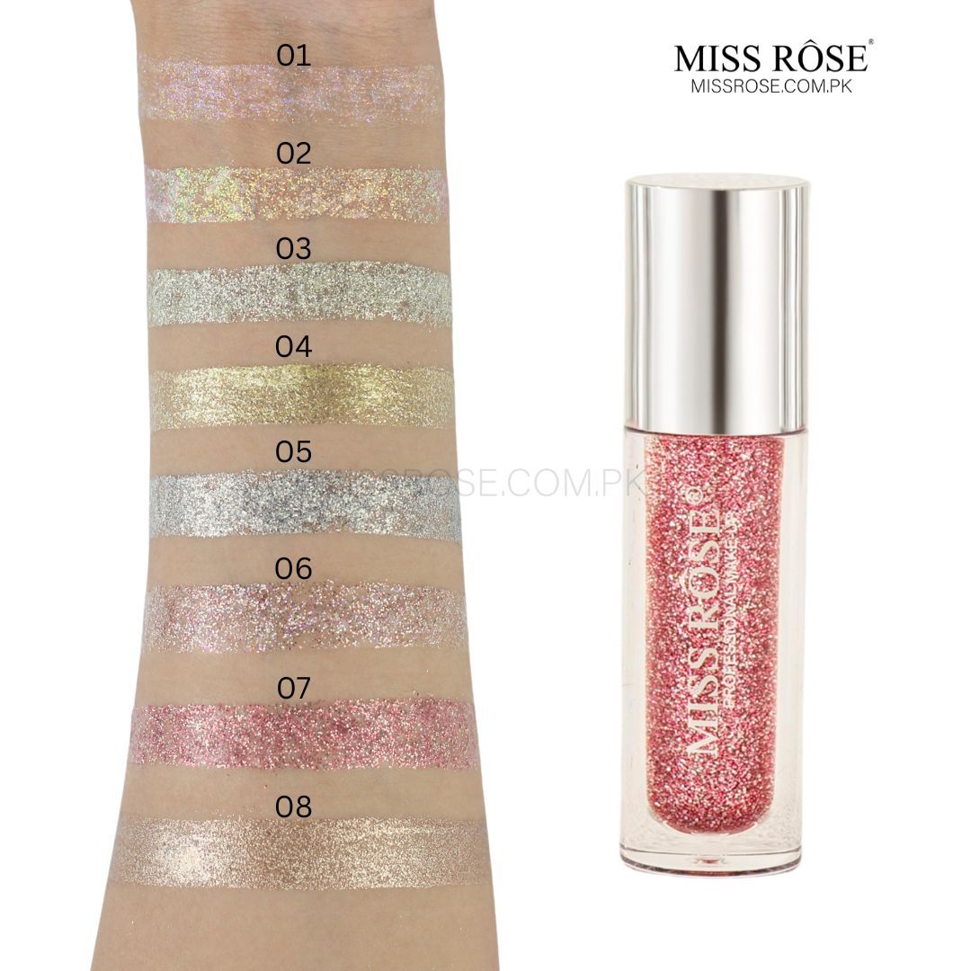 Miss Rose Glitter Liquid Eyeshadow | 7001-100Z24