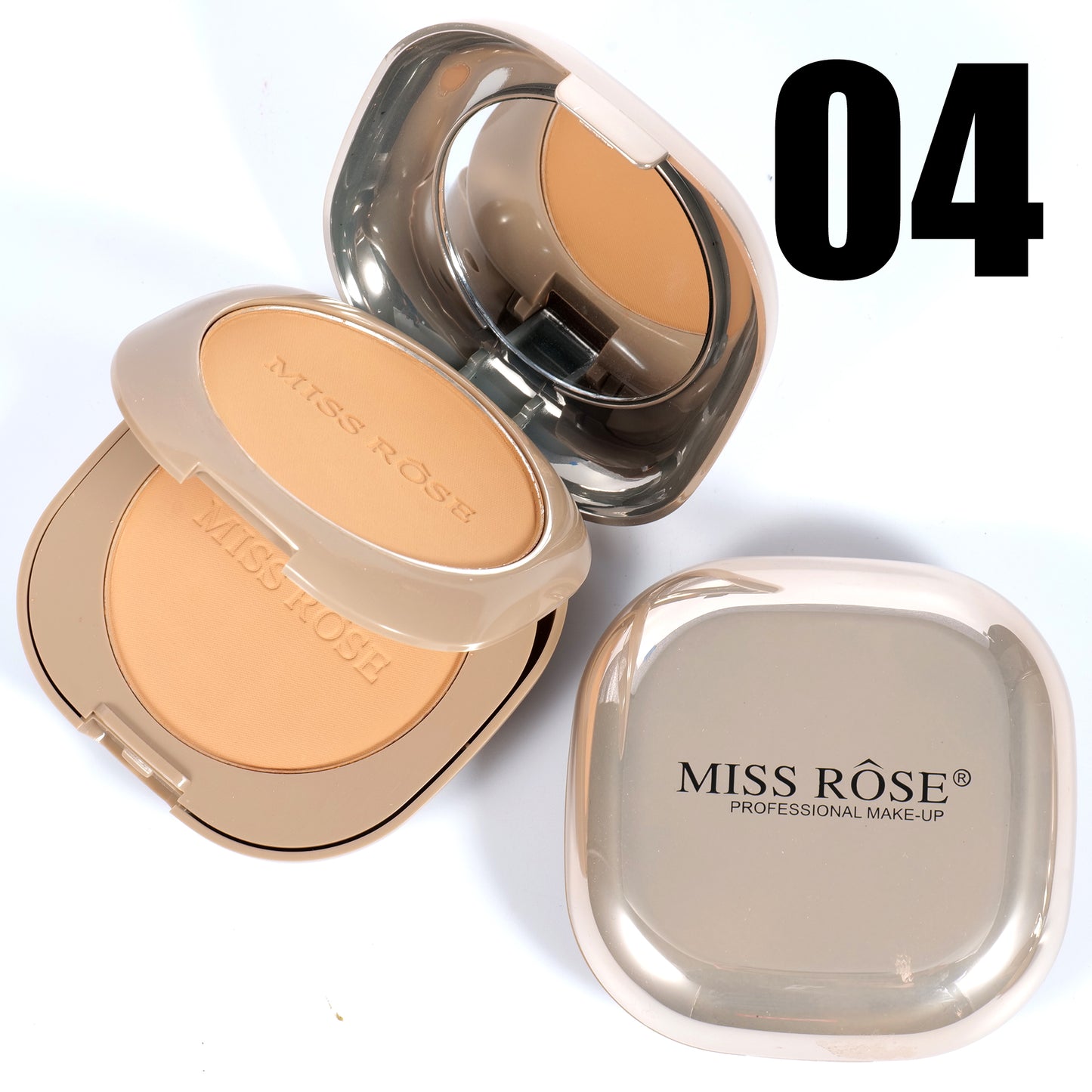 Miss Rose Metallic Mirror Compact Powder | 7003-051N