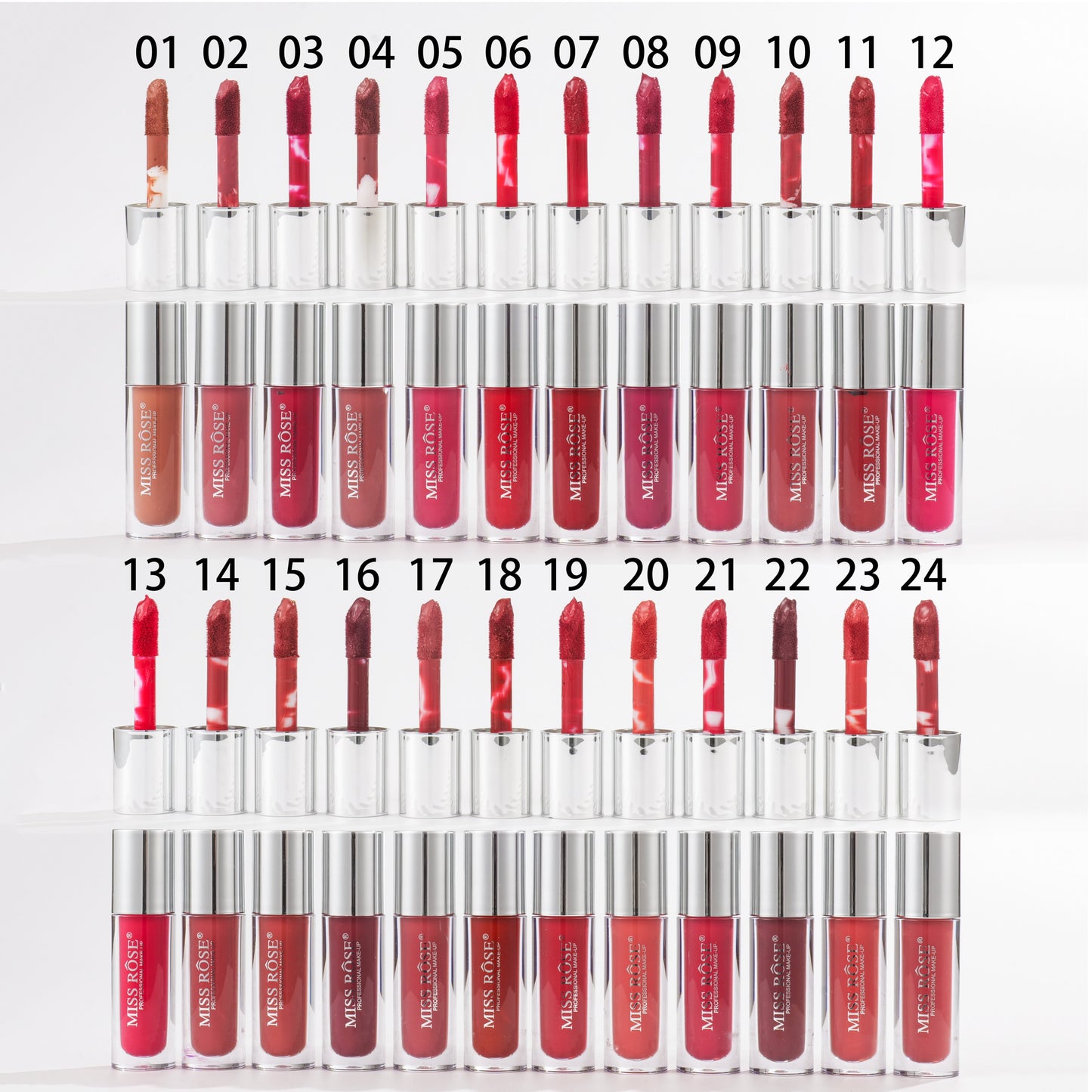 Miss Rose Matte Embrace Longlasting & Waterproof Lipgloss | 7701-021S24