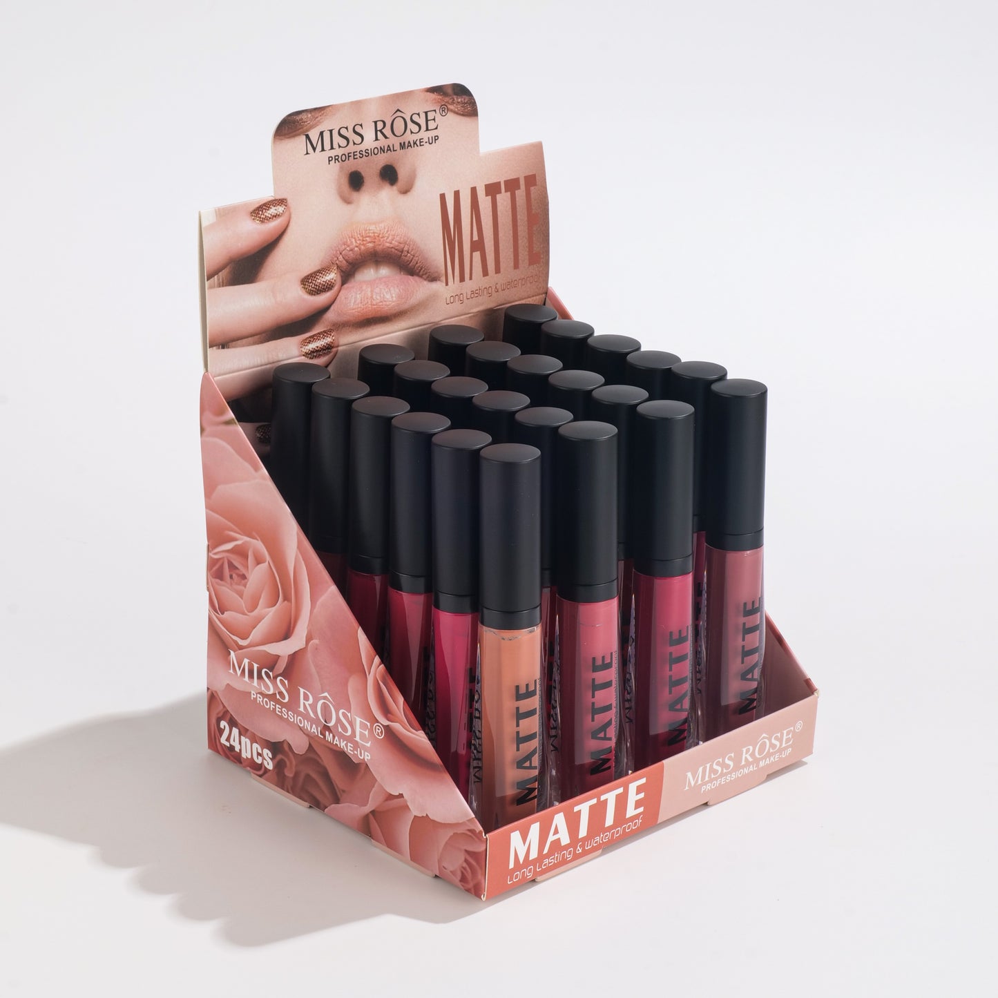 Miss Rose Trianglur Flat Lipgloss | 7701-024S