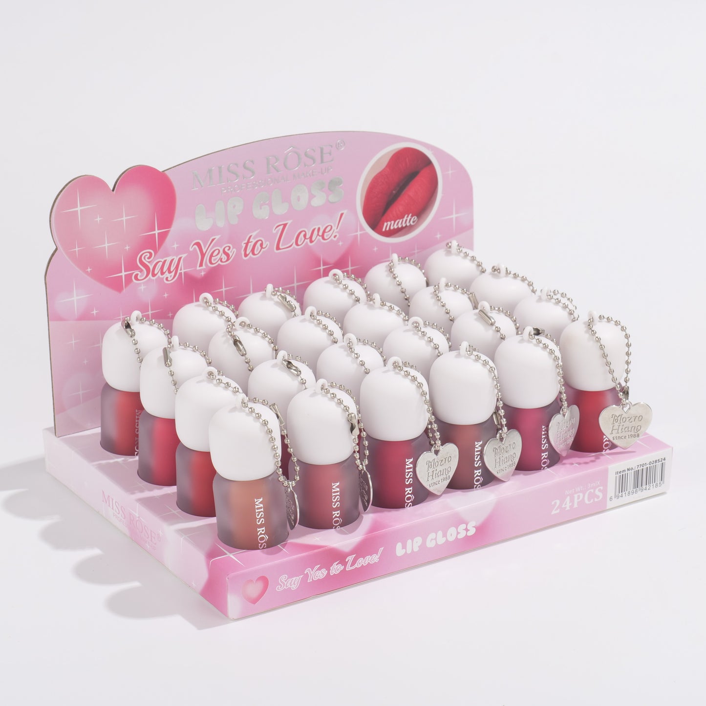 Miss Rose Say Yes To Love Lipgloss | 7701-028S24