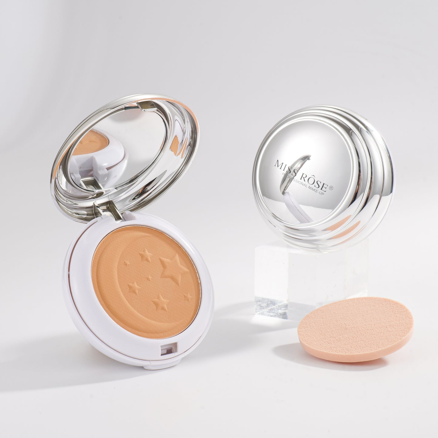 Miss Rose Moon & Back Compact  Powder | 7003-036N
