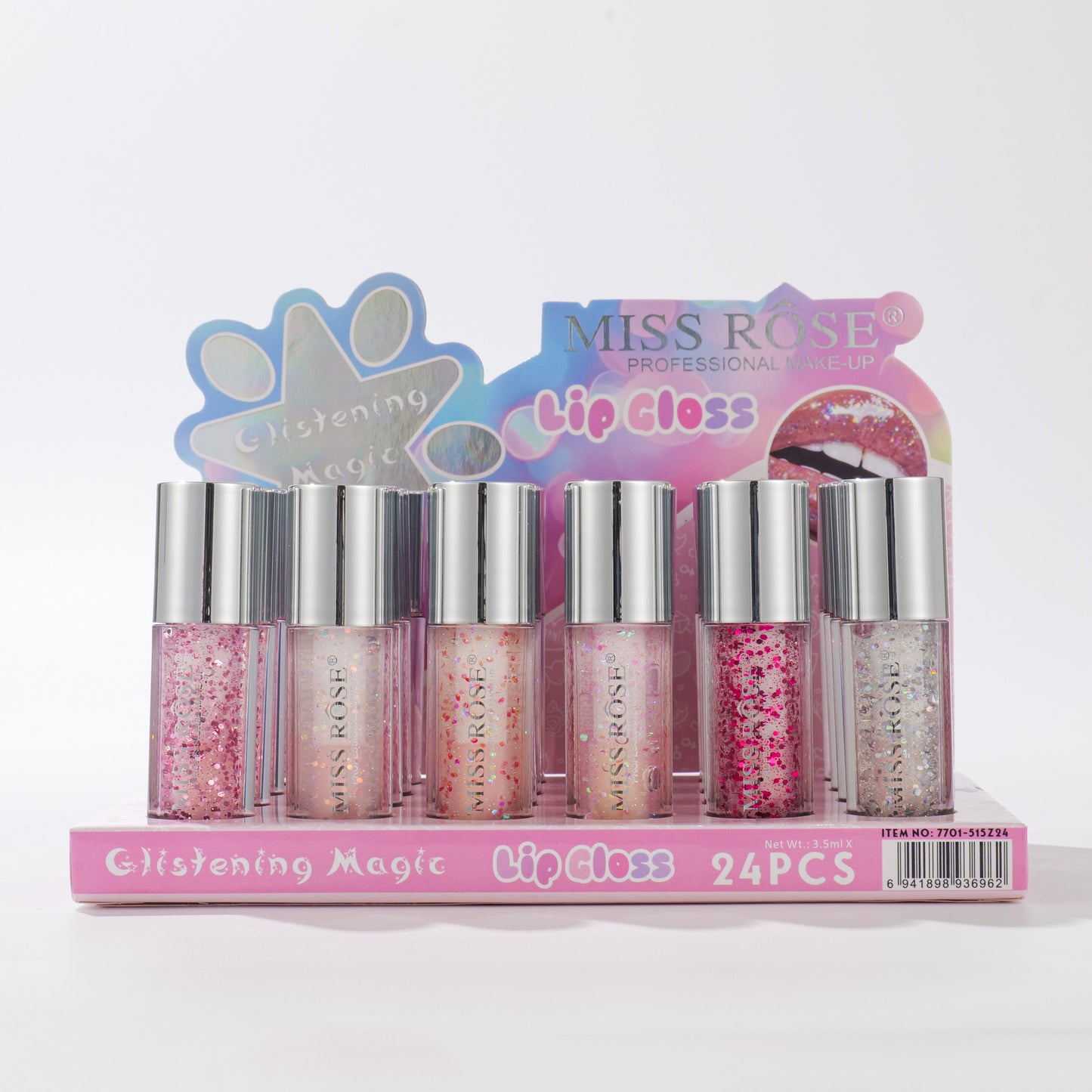 Miss Rose Clistening Magic LipGloss | 7701-515Z24