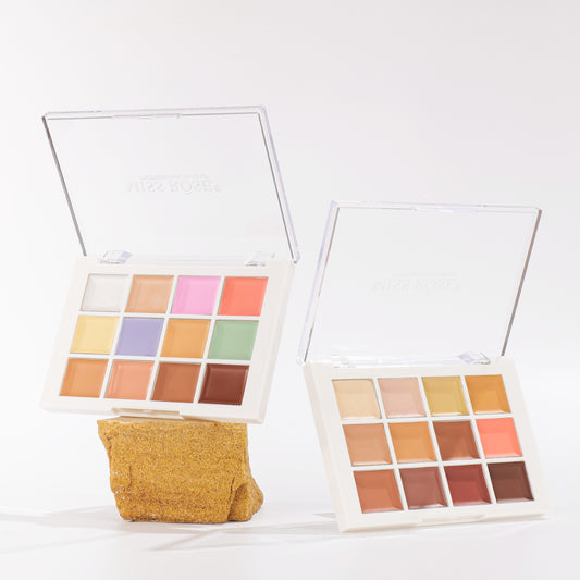 Miss Rose 12 Color Creamy Concealer, Contour & Corrector |7601-182DZ12