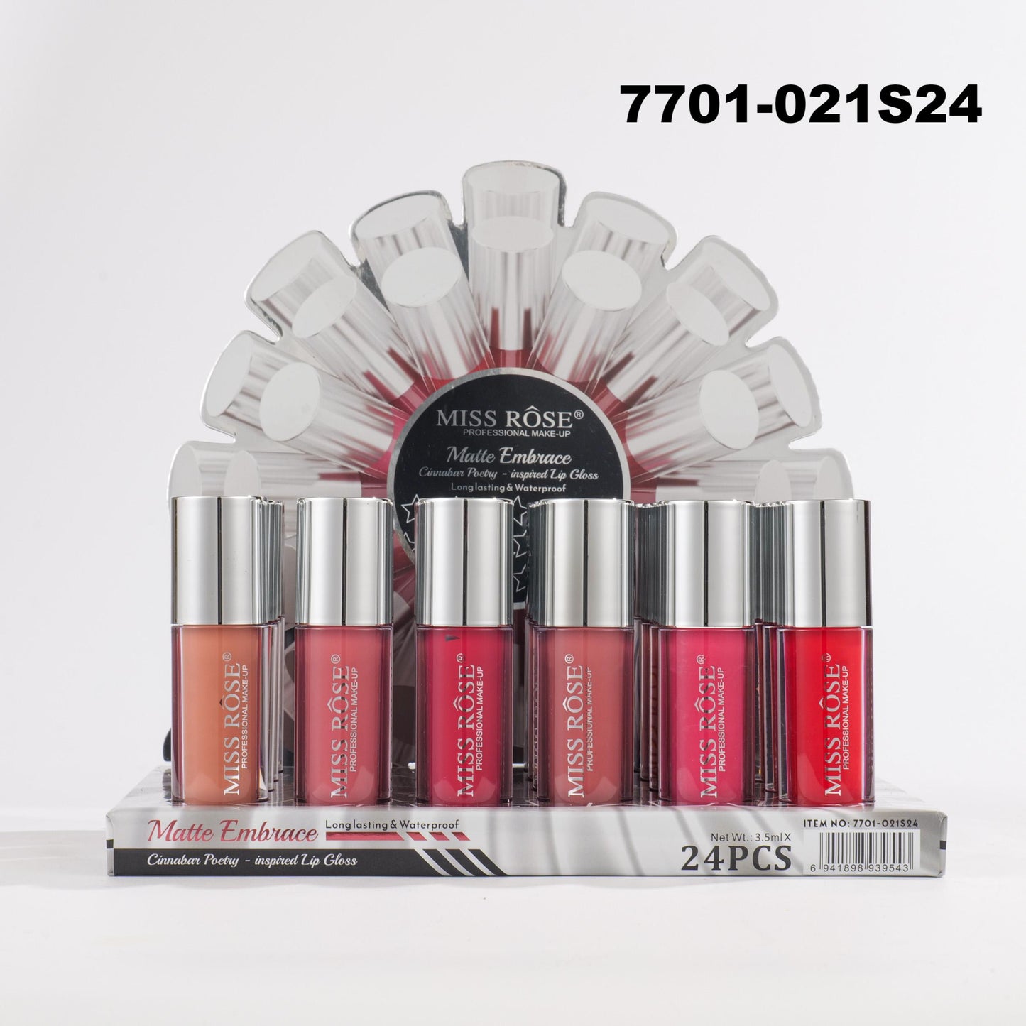 Miss Rose Matte Embrace Longlasting & Waterproof Lipgloss | 7701-021S24