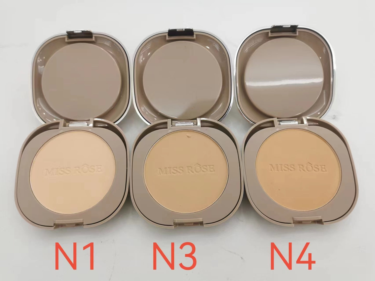 Miss Rose Metallic Mirror Compact Powder | 7003-051N