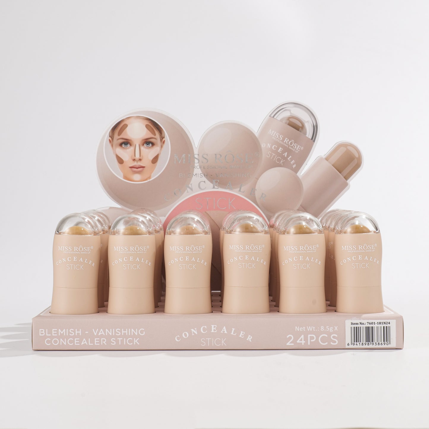 Miss Rose Blemish-Vanishing Concealer Stick | 7601-181N24
