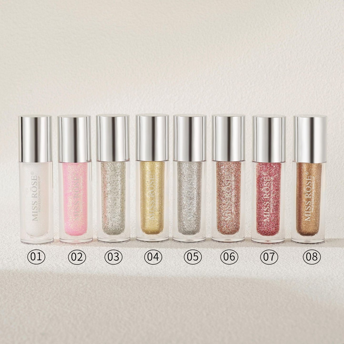 Miss Rose Glitter Liquid Eyeshadow | 7001-100Z24