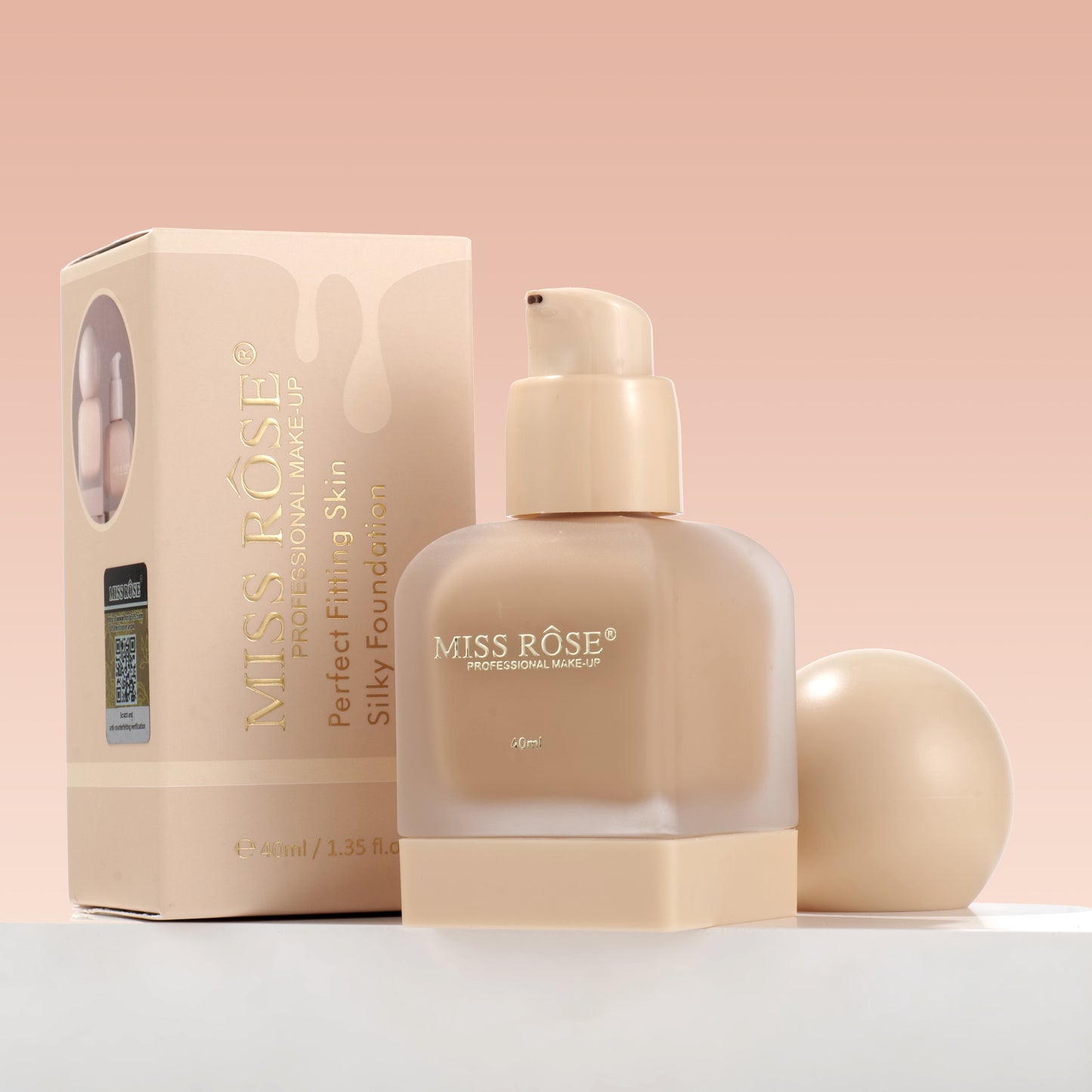 Miss Rose Perfect Fitting Silk Foundation | 7601-180N
