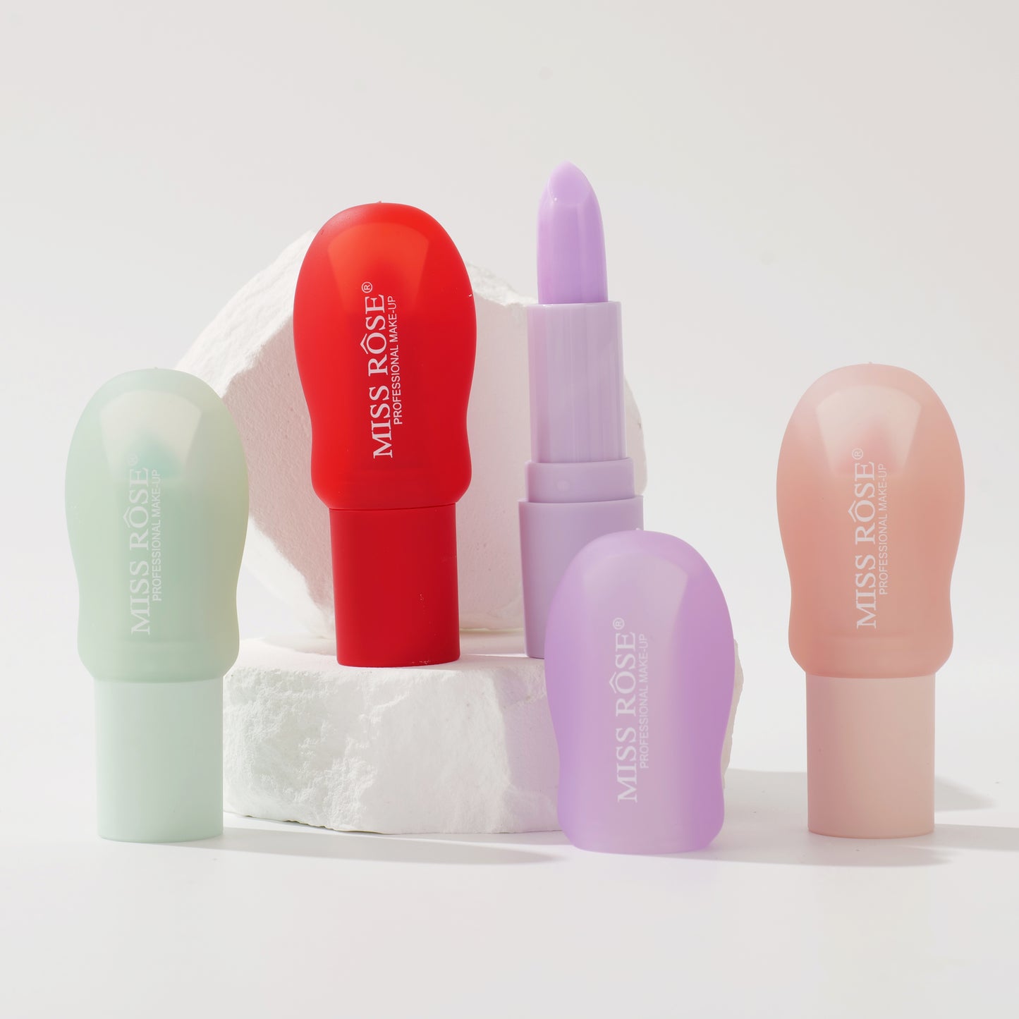 Miss Rose Four Scented Lip Helper Balms | 7301-486H24