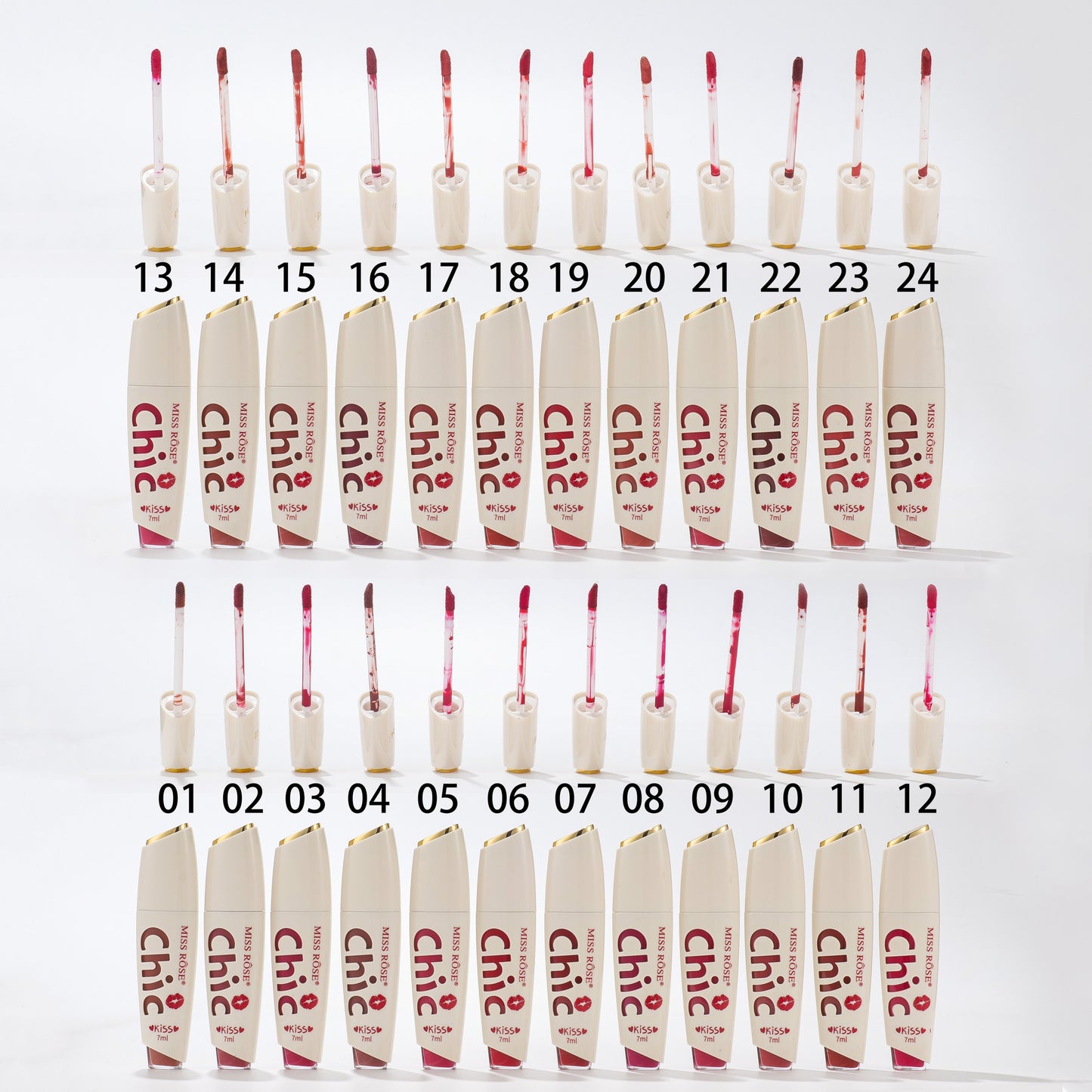 Miss Rose Chico Lipgloss Set | 7701-417S24