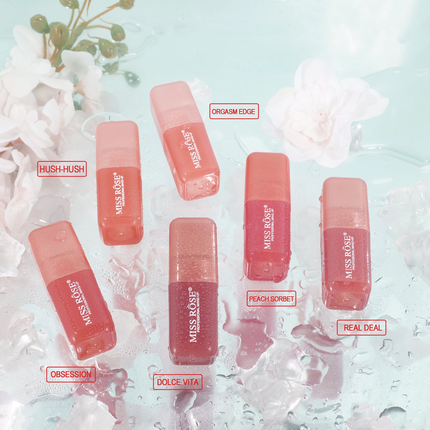 Miss Rose 2in1 Lipstick + Blusher | 7004-090N24