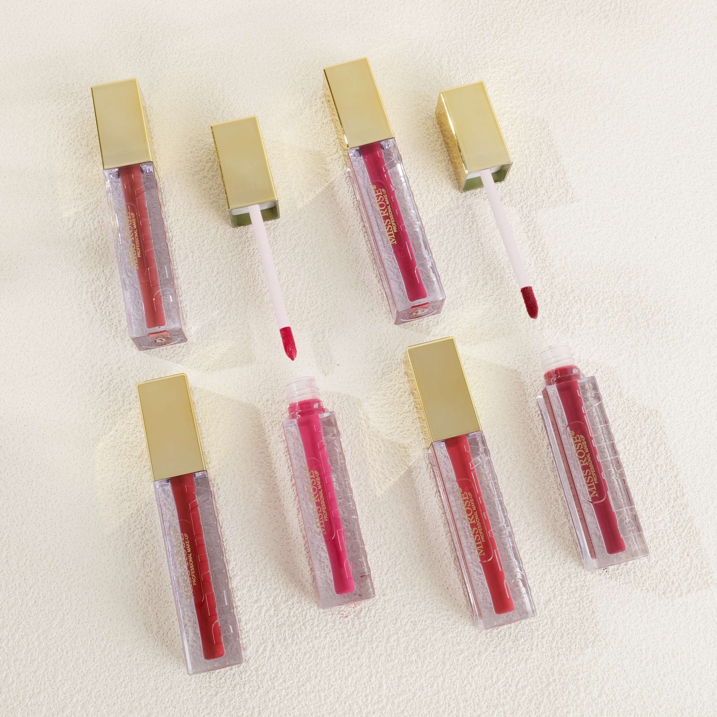 Miss Rose Dazzle Charm Lipgloss  | 7701-401X24