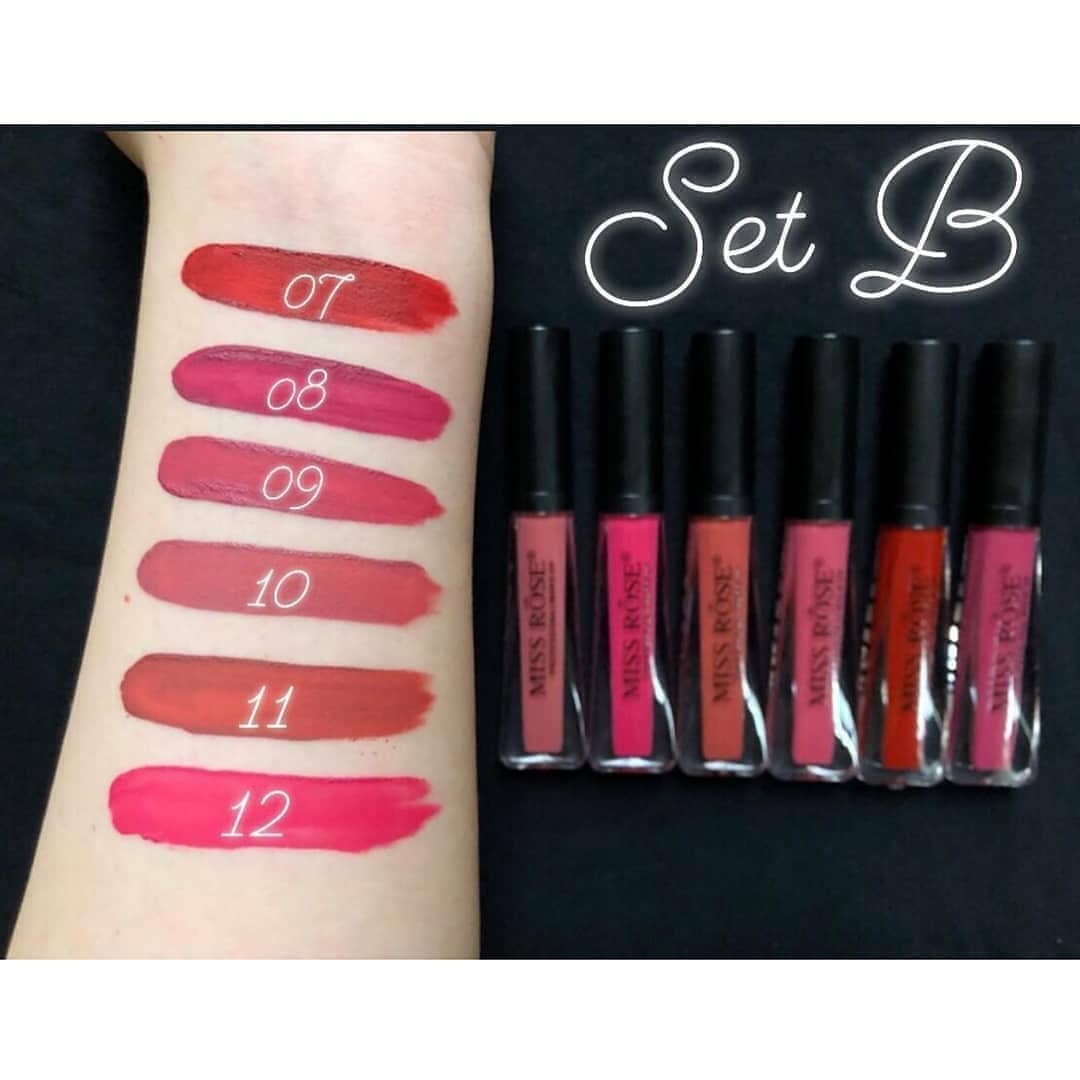 Miss Rose Trianglur Flat Lipgloss | 7701-024S