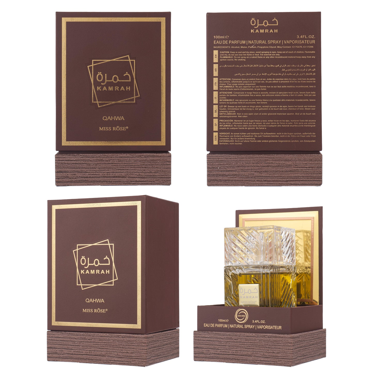 Miss Rose Khamrah Perfumes | 7505-040M 100ml