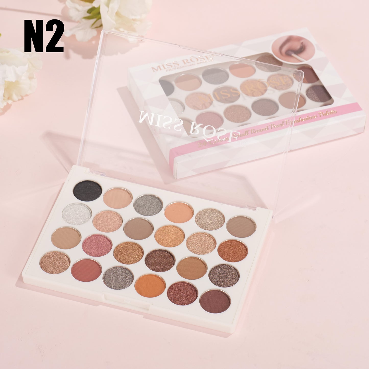 Miss Rose 24 Color Eyeshadow Palette | 7001-108DN12