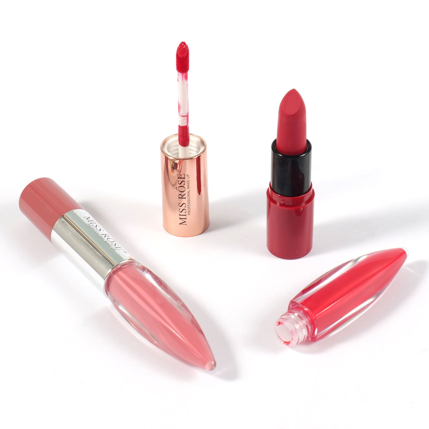Miss Rose 2in1 Lipstick + Lipgloss  | 7102-006H48