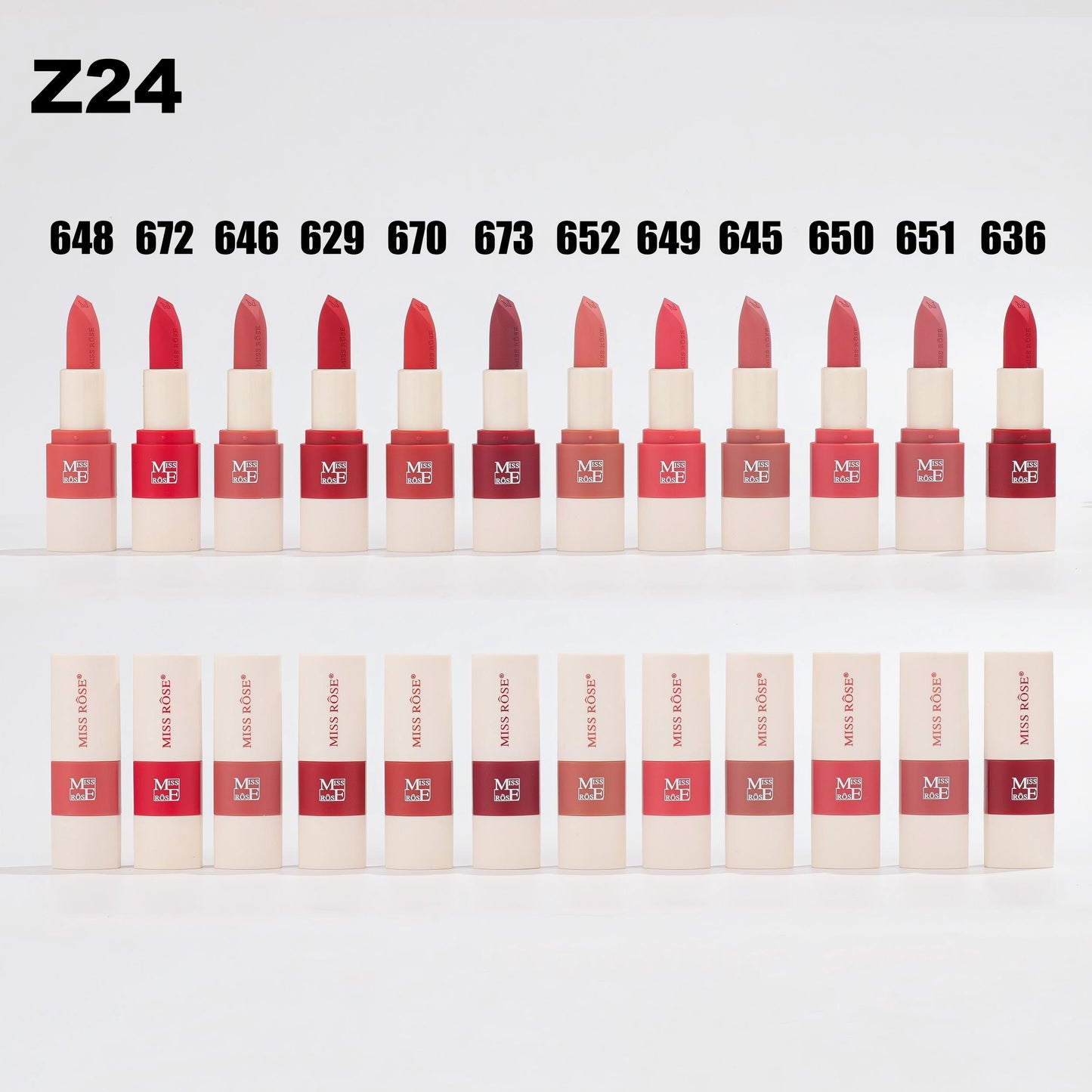 Miss Rose Azure & Vermillion Lipstick | 7301-015Z24