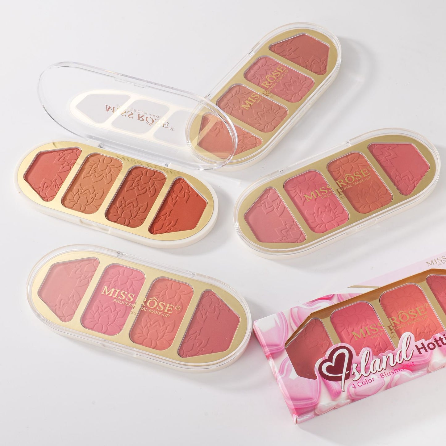 Miss Rose 4 Color Blusher Palette | 7004-108Y