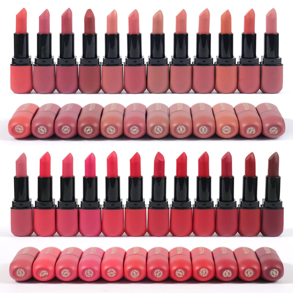 Miss Rose Matte Lipstick Set of 6 | Z24