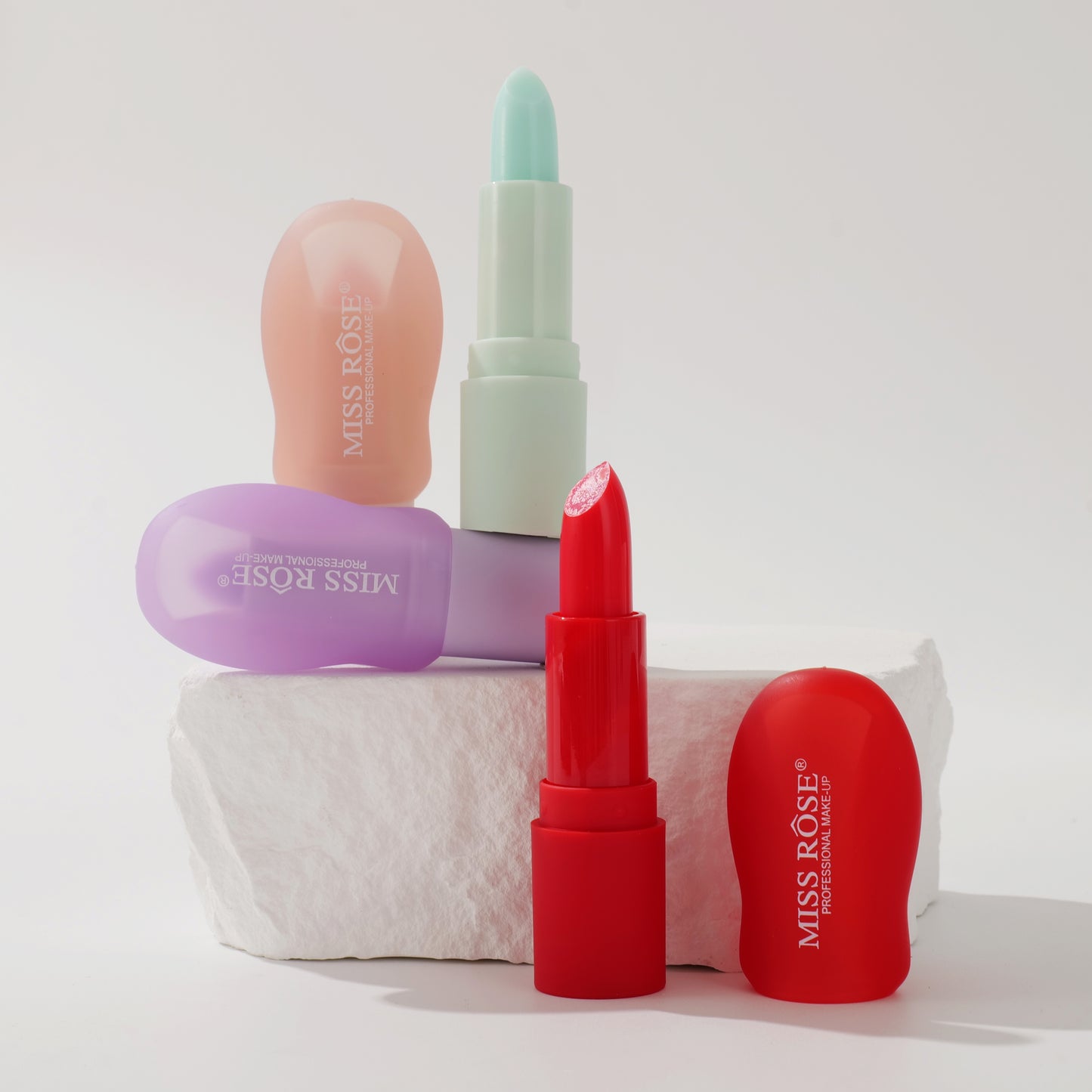 Miss Rose Four Scented Lip Helper Balms | 7301-486H24