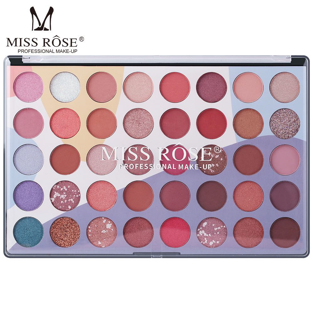 Miss Rose Glossy 40 Color Eyeshadow Palette
