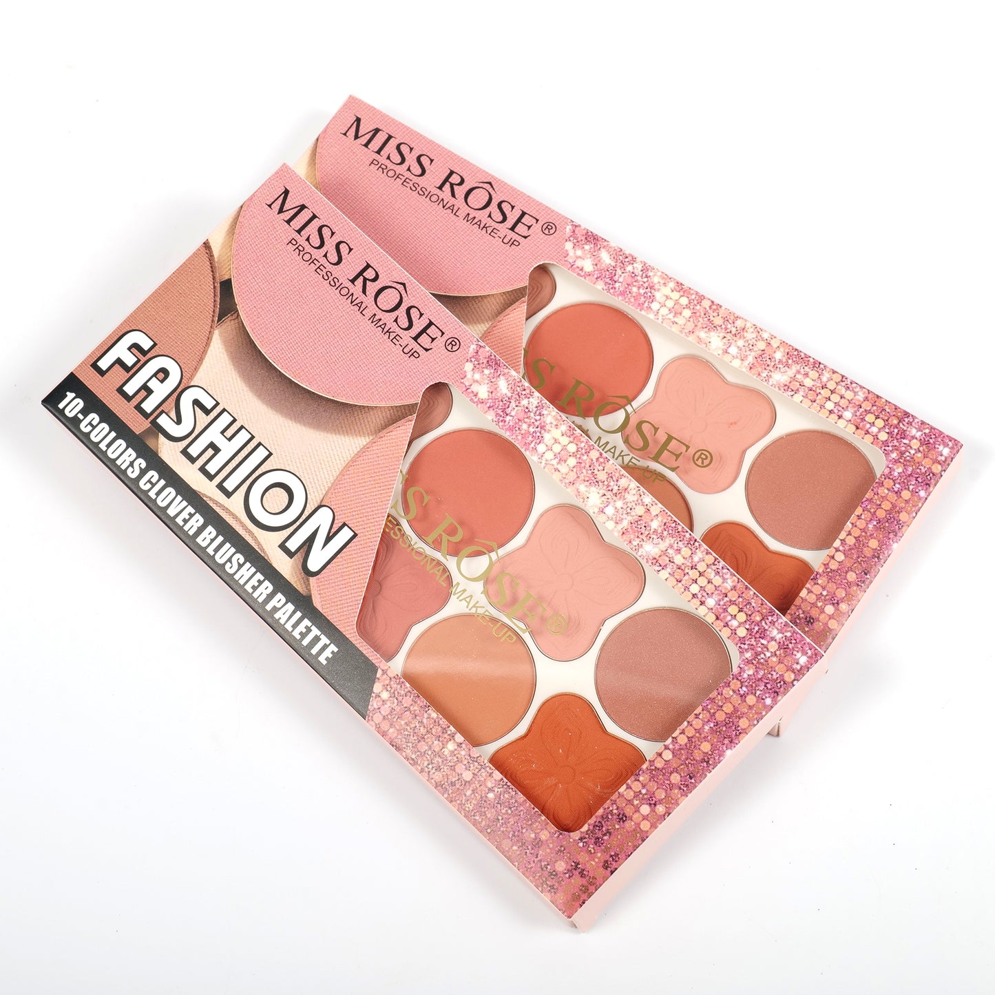 Miss Rose 8 Color Fashion Blusher Palette | 7004-055N