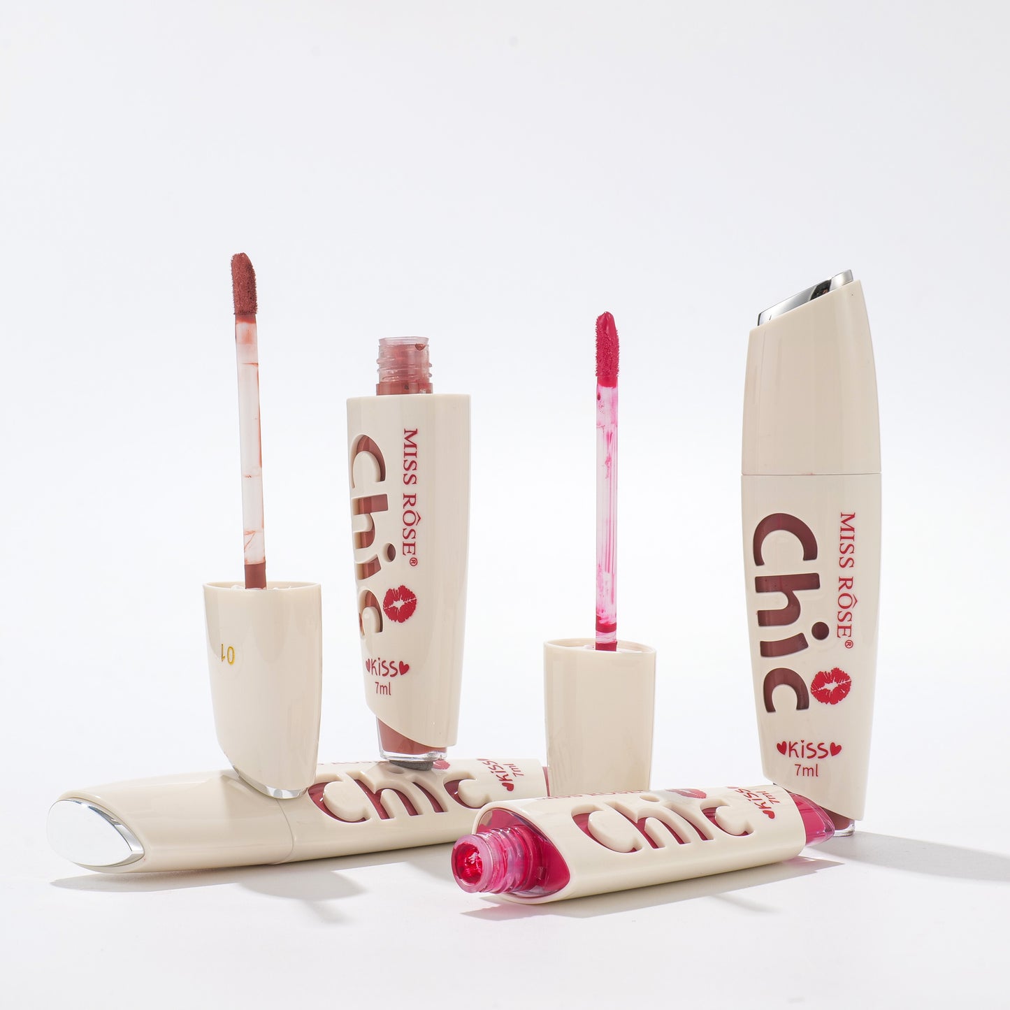 Miss Rose Chico Lipgloss Set | 7701-417S24
