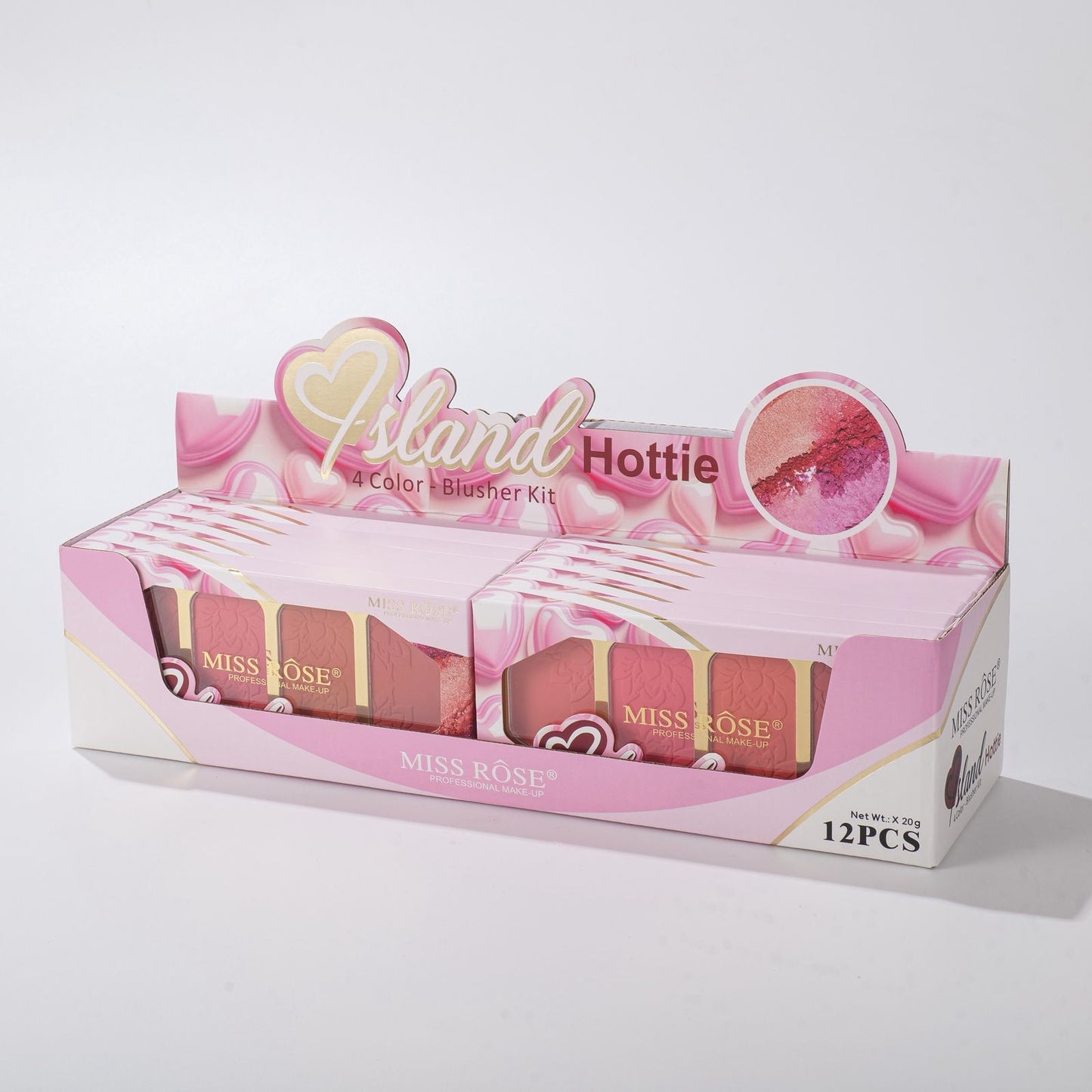 Miss Rose 4 Color Blusher Palette | 7004-108Y