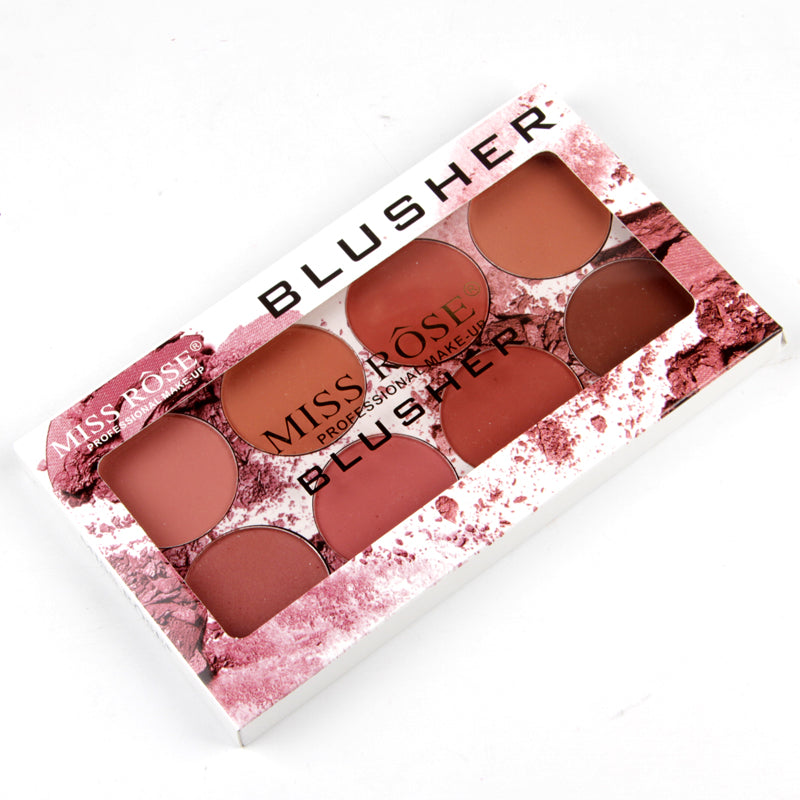 Miss Rose 8 Color Blusher Palette | 7004-076N