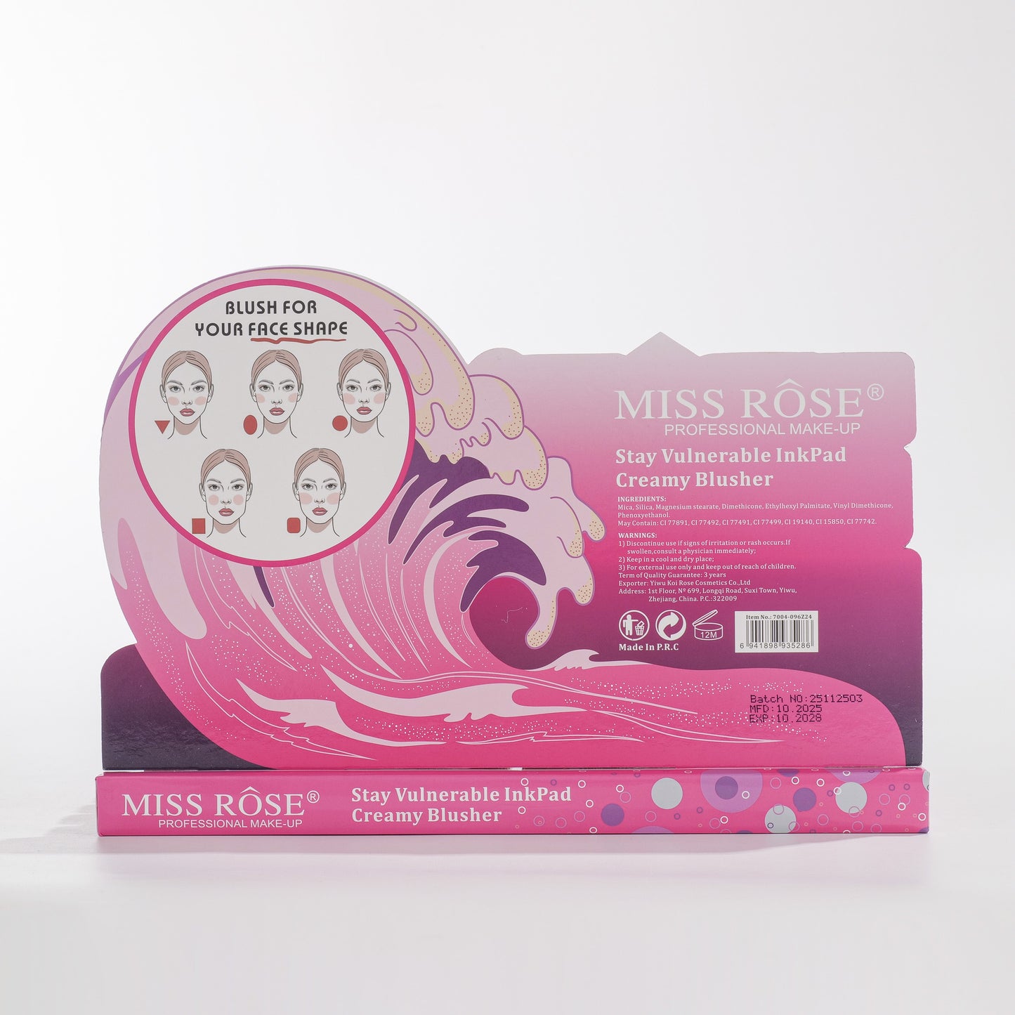 Miss Rose Stay Vulnerable Creamy Blusher | 7004-096Z24