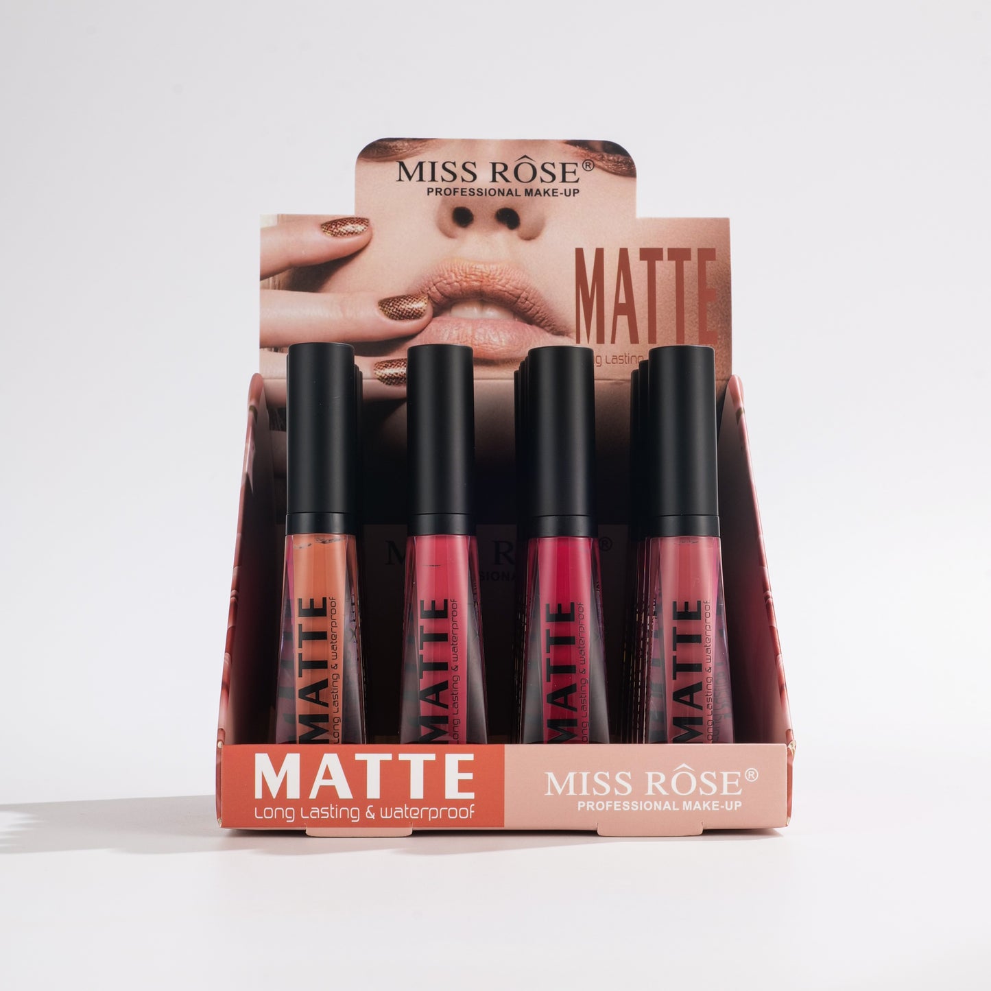 Miss Rose Trianglur Flat Lipgloss | 7701-024S