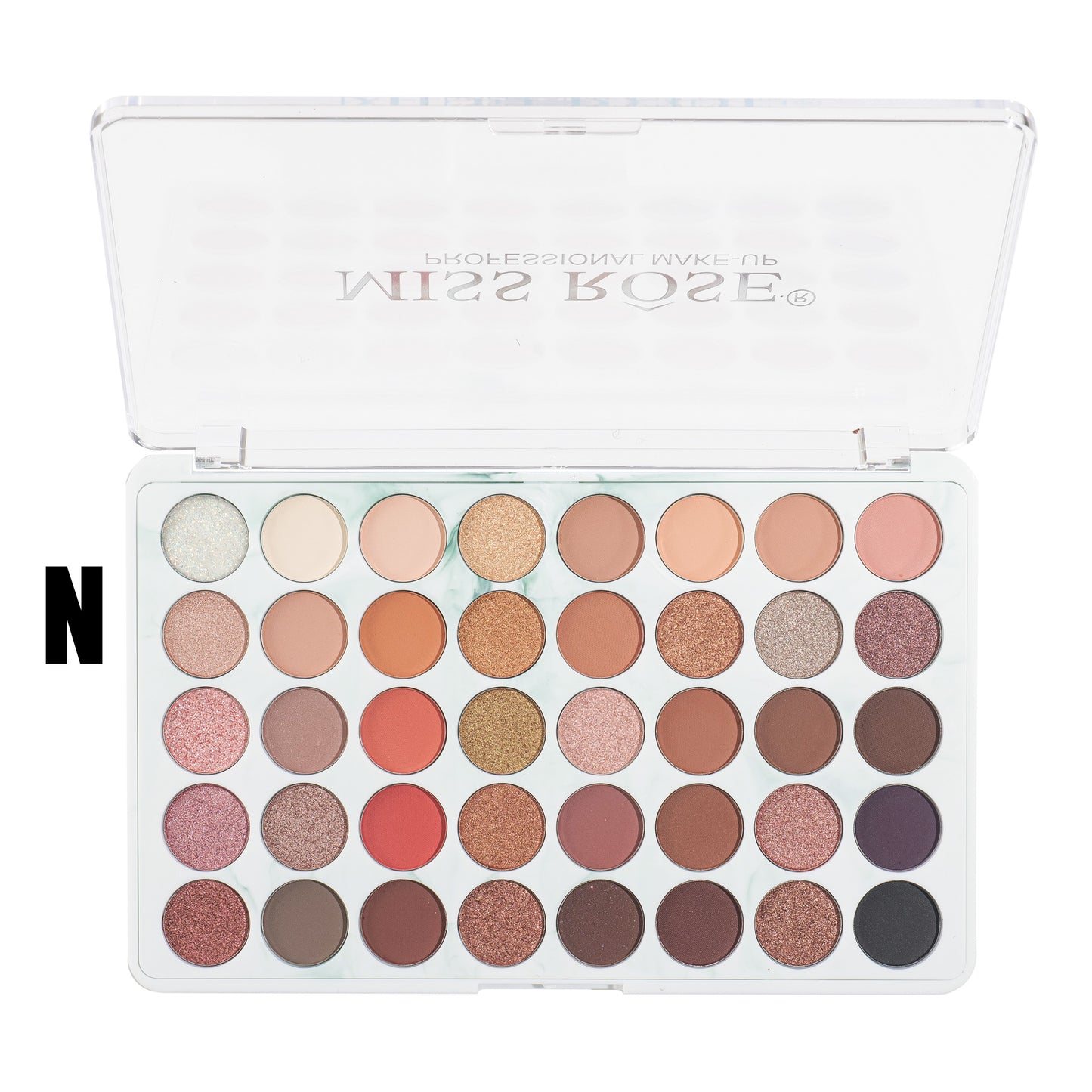 Miss Rose 40 Color Eyeshadow Palette | 7001-107N/M