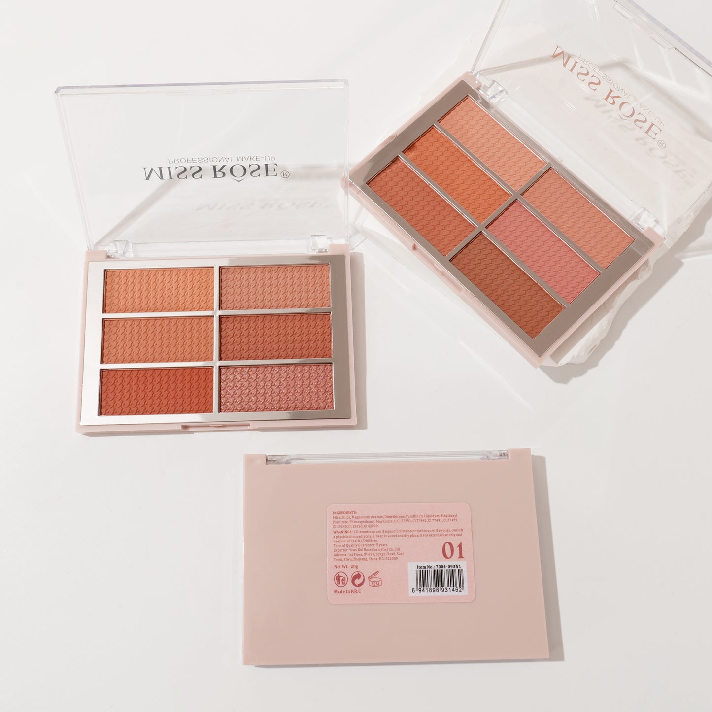Miss Rose 6 Color Blusher | 7004-093DN24
