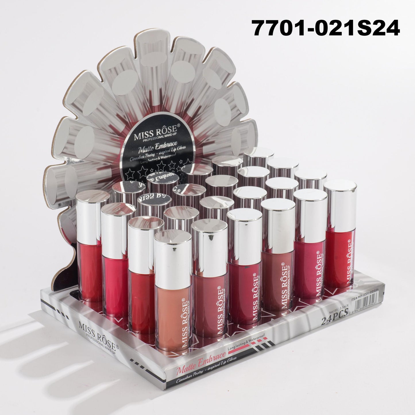 Miss Rose Matte Embrace Longlasting & Waterproof Lipgloss | 7701-021S24
