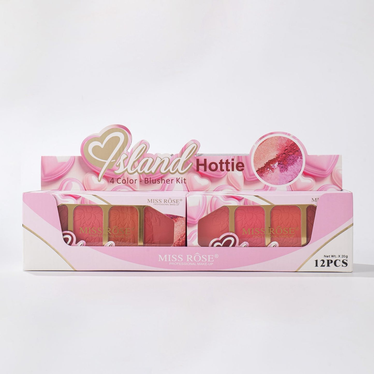 Miss Rose 4 Color Blusher Palette | 7004-108Y